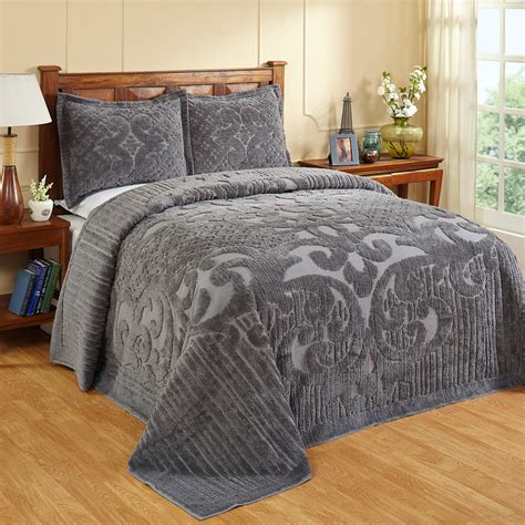 tufted chenille bedding